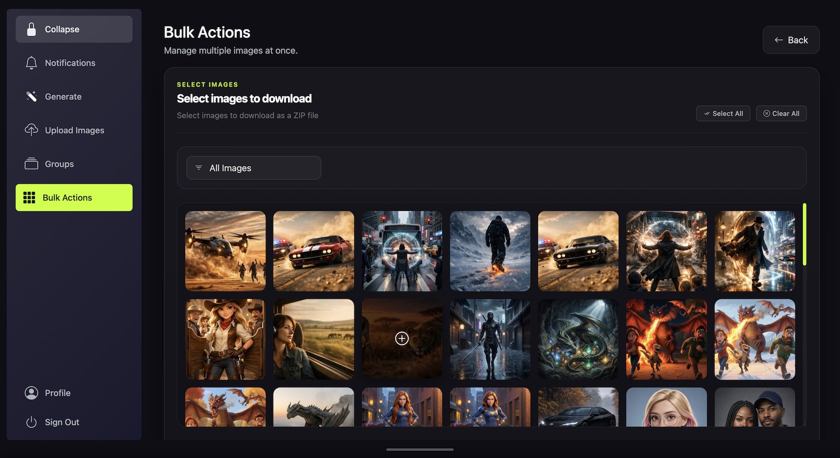 Batch Image Workflow Management