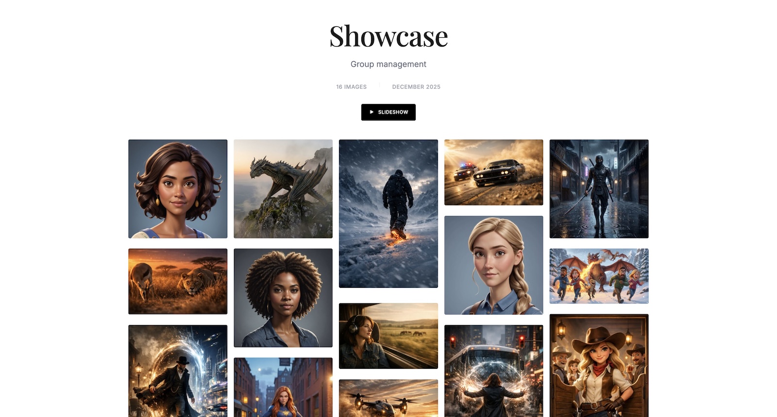 Smart Image Gallery Management